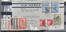 Sellos + cubiertas Uruguay 1949 Mi#747-53 MH/usados segunda mano  Embacar hacia Mexico