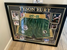 Framed tyson fury for sale  EDINBURGH