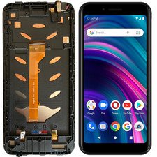 PARA BLU C5L MAX C0176 C0177u 5.7" Display Digitalizador de Tela Sensível Ao Toque + Carcaça Frontal comprar usado  Enviando para Brazil