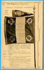 Cpa drapeau 172e d'occasion  Fagnières