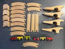 Ikea wooden railway for sale  Newport