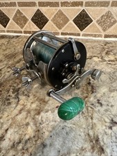 MOLINETE DE PESCA VINTAGE PENN NO 350 LEVELINE esporte oceano marinho, resistente comprar usado  Enviando para Brazil
