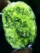 Usado, 36CT METEORITO MOLDAVITA VERDE IMPACTO FRAGMENTO METEORO PEDRA ESPAÇO ASTEROIDE + CERTIFICADO DE AUTENTICIDADE comprar usado  Enviando para Brazil