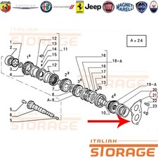 Rolamentos de caixa de câmbio Fiat Ducato Talento placa flange novo original 95560462 comprar usado  Enviando para Brazil