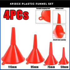 4piece plastic funnel for sale  DUDLEY