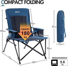 Folding camping chair for sale  BLACKBURN
