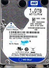 WD10JMVW-11AJGS4, HHKT2HN, WESTERN DIGITAL USB3 1TB WX81 OCT 2016 comprar usado  Enviando para Brazil