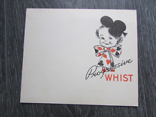 Progressive whist young for sale  LEEDS