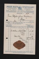 Stuttgart rechnung 1930 gebraucht kaufen  Leipzig