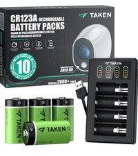 Taken cr123a rechargeable d'occasion  Expédié en Belgium
