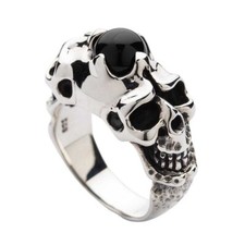 Black onyx skull d'occasion  Évreux