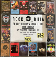 $1 and UP 80s 90s METAL Buy $25 get free shipping CASSETTE TAPES BUILD YOUR LOT comprar usado  Enviando para Brazil