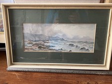 Seascape watercolour holroyd for sale  HOOK