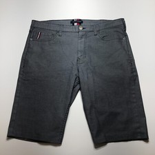 Bermuda jeans Tommy Hilfiger masculina faça você mesmo costura interna azul tamanho 36 comprar usado  Enviando para Brazil