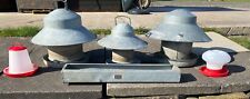 Galvanised poultry feeders for sale  UK