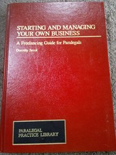 Starting and Managing Your Own Business: A Freelancing Guide for Paralegals ... segunda mano  Embacar hacia Mexico