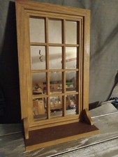 Usado, presentes interiores para casa 12 painéis vidro espelho prateleira pendurada parede madeira sintética 22,5x 13 comprar usado  Enviando para Brazil