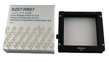 Usado, MAMIYA Front Bellows Hood Verlängerung for G-3 RB67 RZ67 NEW old stock NEU /323 comprar usado  Enviando para Brazil