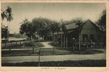 Cpa pursat bungalow d'occasion  Expédié en France