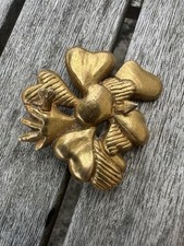 Broche bronze doré d'occasion  Cusset