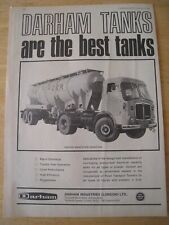 TANQUES DARHAM SÃO OS MELHORES TANQUES TANQUE DE CIMENTO A GRANEL 1966 ANÚNCIO ARQUIVO A4 23 comprar usado  Enviando para Brazil