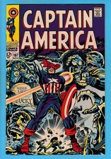 Captain america 107 for sale  NORTHAMPTON