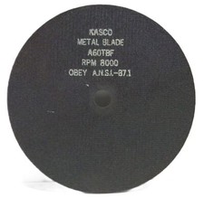 Usado, Lâminas de metal Kasco A60TBF 8 x 1/16 x 3/4 roda cortada - Caixa de 7 - 910292 comprar usado  Enviando para Brazil