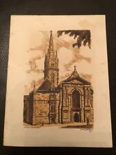 Tableau lithographie derveaux d'occasion  La Meignanne