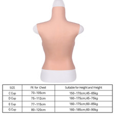 Copo CDEG intensificador de seios de silicone artificial, mastectoma transgênero crossdresser, usado comprar usado  Enviando para Brazil