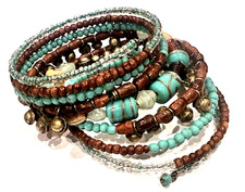 Boho faux turquoise for sale  Jasper