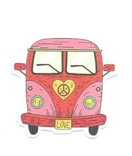 Petit autocollant combi d'occasion  Clermont-Ferrand-