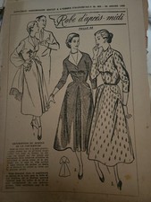 Ancien patron couture d'occasion  France