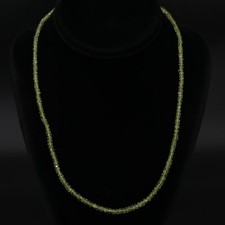 sterling necklace peridot for sale  USA
