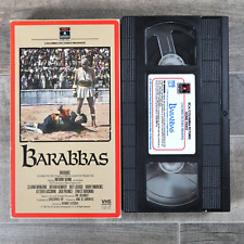 Barrabas VHS Video Tape Film Anthony Quinn Epic Biblical Tale RCA Columbia comprar usado  Enviando para Brazil