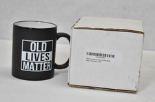 Caneca de café Old Lives Matter preta 11 oz por Du Vino xícara de cerâmica comprar usado  Enviando para Brazil