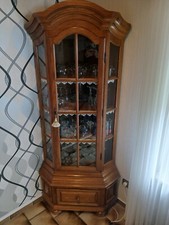 Eckvitrine eiche echtholz gebraucht kaufen  Greven