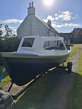 16ft fiberglass fishing for sale  GORDON