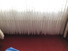 Elegante spitzengardine gesamt gebraucht kaufen  Essen