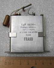 Frako kondensator 1µf gebraucht kaufen  Kassel