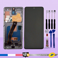 Ecran Pour Samsung galaxy S20 G980 G980F G980F/DS Châssis Noir na sprzedaż  Wysyłka do Poland