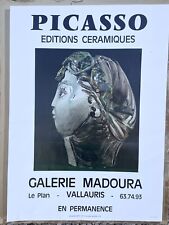 Picasso galerie madoura d'occasion  Guyancourt