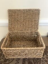 Woven storage box for sale  WESTCLIFF-ON-SEA