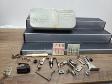 Usado, Máquina de costura Pfaff estojo de lata e acessórios peças de acessórios comprar usado  Enviando para Brazil
