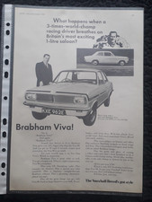 Vauxhall brabham viva for sale  WORTHING