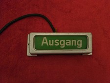 Alte notleuchte ausgang gebraucht kaufen  Kyffhäuserland