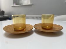 Candle glasses bamboo for sale  MANCHESTER