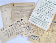 Lot vieux documents d'occasion  Merville
