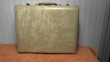 Bagagem pequena vintage 1950 Samsonite Shwayder Brothers mármore creme comprar usado  Enviando para Brazil
