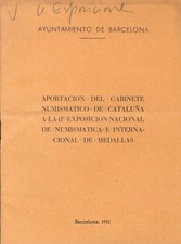 Contributo Dell'Cabinet Busta Numismatica Di Catalogna A * La II° Xposure Gita comprar usado  Enviando para Brazil