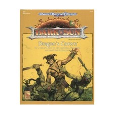 TSR Dark Sun Dragon's Crown Muito Bom/Excelente comprar usado  Enviando para Brazil